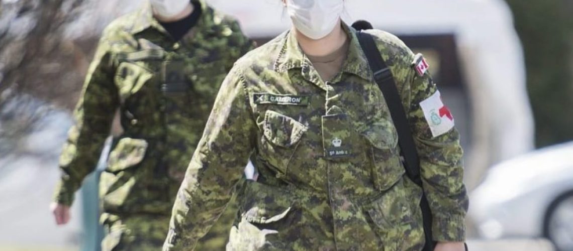 Canadian soldiers medic