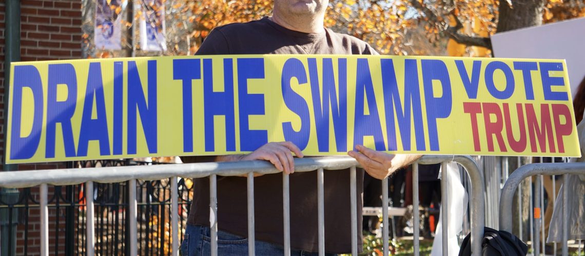 DRAIN THE SWAMP VOTE TRUMP