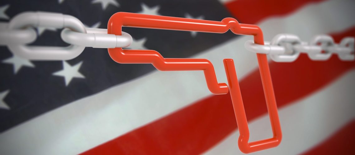 US FLAG GUN