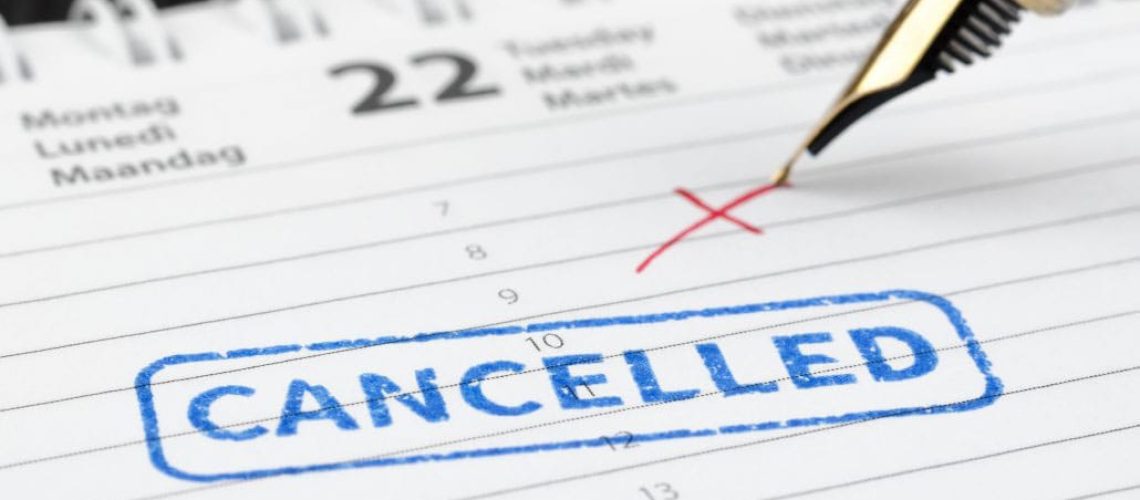 cancelled appointment