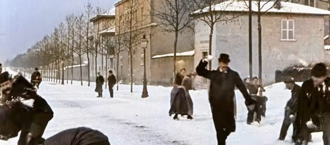 snowball fight