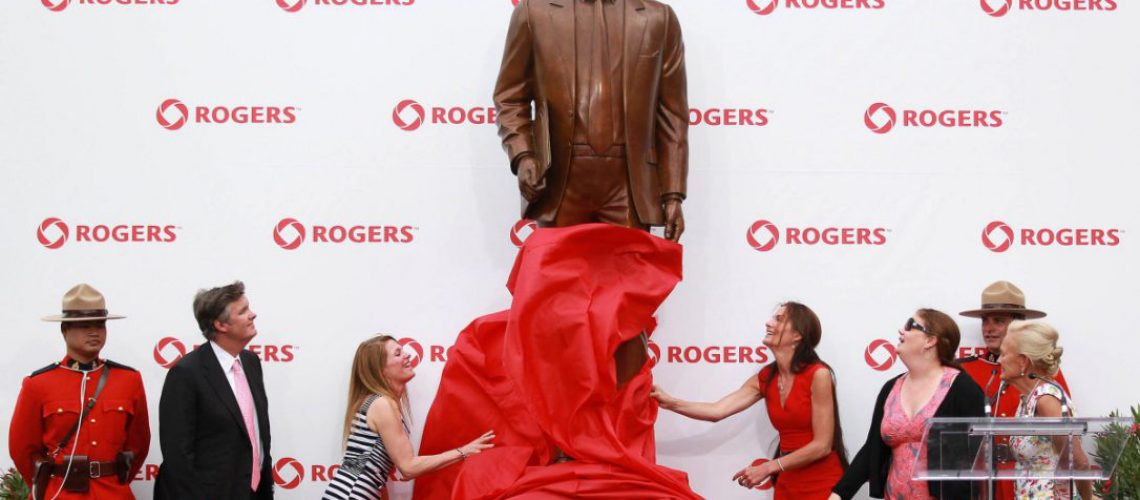 ted rogers unveiling