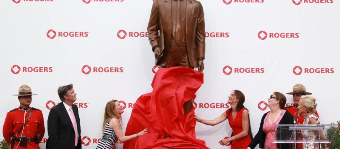 ted rogers unveiling