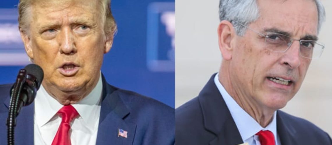 trump and Raffensperger 1