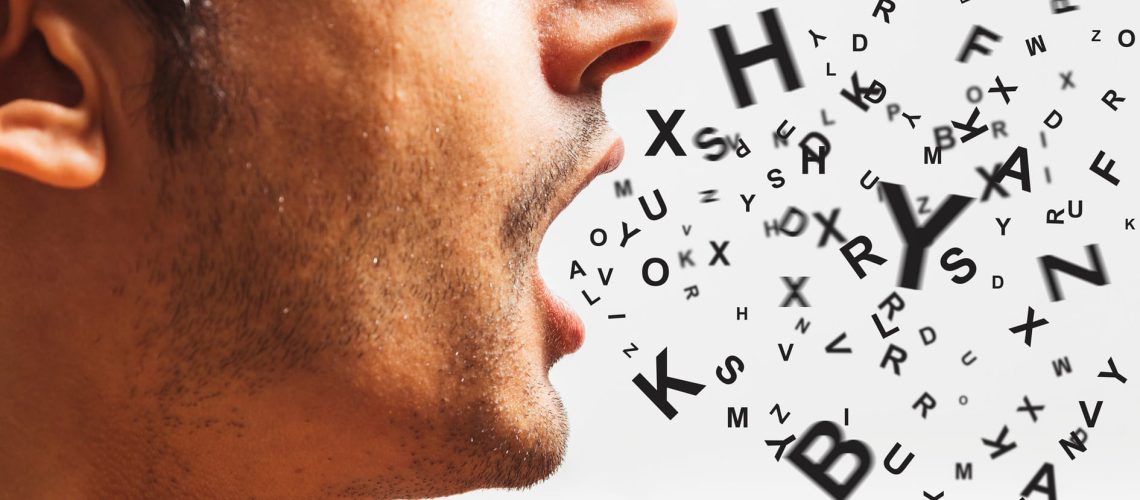 Close,Up,Of,A,Young,Man,Speaks,-,Words,Power